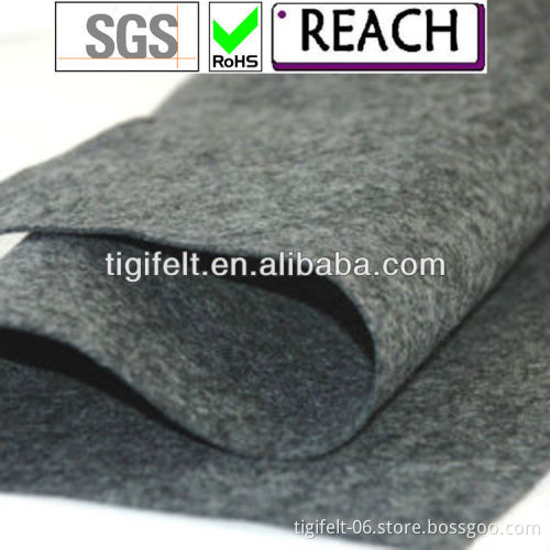 Grey wool felt/ Grey felt fabric/100% raw wool felt/thickness 6mm to 120mm